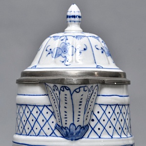 Антикварный Фарфоровый кувшин для пива, Bremer & Liebmann Германия, конец XIX - начало ХХ веков.