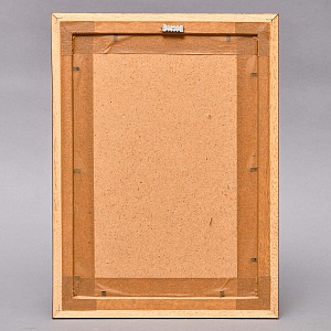 Авторская Коллекционная Картина - Рисунок «Старый Город - Прага», Чехия конец ХХ века.