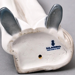 Коллекционная Фарфоровая статуэтка «Отважный капитан», Lladro Испания, 1971 - 1974 годы. 