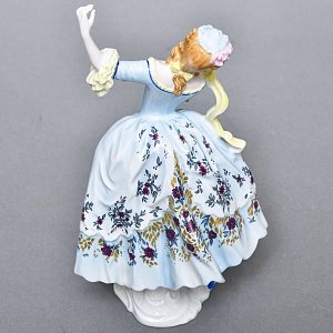 Коллекционная Фарфоровая статуэтка «Танцующая девушка», ROSENTHAL Германия, 1974 - 1982 годы. 