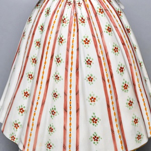 Коллекционная статуэтка «Модница в шляпке», Фарфор, SITZENDORF Германия, первая половина ХХ века.