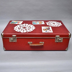 Советские Новогодние Ёлочные игрушки «Бабушкин Чемодан» - 65 штук.  СССР.