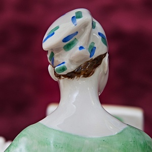 Редкая! Коллекционная Авторская Фарфоровая статуэтка «На Этюдах», ДФЗ - Дулево, СССР 50 гг. 