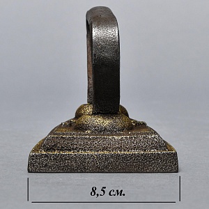 Антикварный Коллекционный Манжетный Чугунный Утюг Англия, конец ХIХ века.