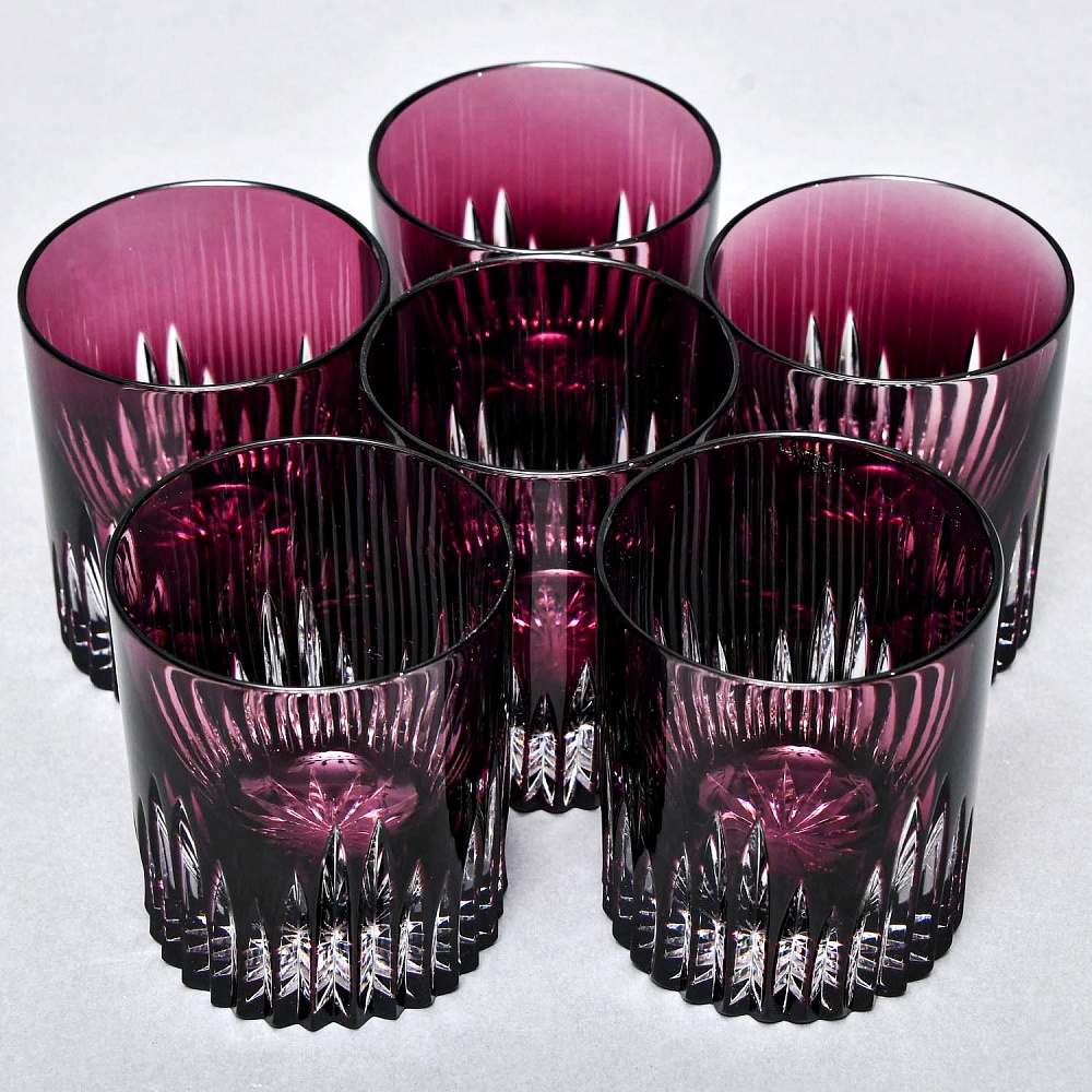 Набор - Хрустальные Стаканы «Barthmann» DOROTHEENHUTTE Германия 60 годы ХХ века.