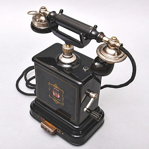 Старинный Настольный Телефонный аппарат - Телефон «JYDSK - Telefon Aktieselskab», Дания -1908 год.