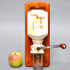 Редкая! Фарфоровая Настенная Ручная Механическая Кофемолка PeDe, Голландия.