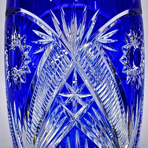 Хрустальная Ваза для цветоа JOSKA BODENMAIS Германия конец 60-х гг.