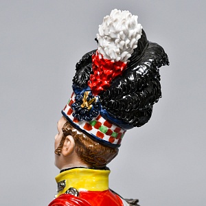 Коллекционная Фарфоровая статуэтка «Солдаты Британской армии. 93-й пехотный полк», SITZENDORF Германия.