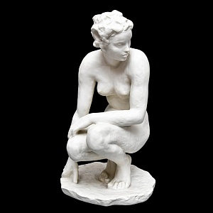 Большая Авторская Фарфоровая Статуэтка «Обнаженная Девушка» ROSENTHAL Германия -50 гг.