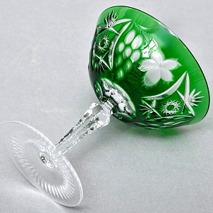 Редкость! Набор Хрустальных Фужеров для Мартини или Шампанского серия «Виноград», NACHTMANN Германия 60 гг. 