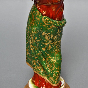 Антикварная Фарфоровая статуэтка «Девушка с кувшином», Nymphenburg Германия, начало ХХ века.