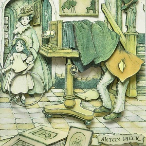 Объемная Картина - Панно в технике 3D декупаж «В мастерской фотографа», 70-е годы ХХ века.