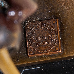 Авторская Настольная Лампа - Статуэтка "СТАЛИН" L'atelier ART & Bronze Франция, конец ХХ - начало ХХI веков.