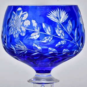 РЕДКОСТЬ! Антикварный Хрустальный Бокал для вина, JOSEPHINENHUTTE, Германия, 20 гг. 