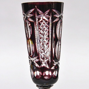 Бокалы для Шампанского - Хрустальные Фужеры серия «Monte Carlo», NACHTMANN Германия, 60 -е годы. 