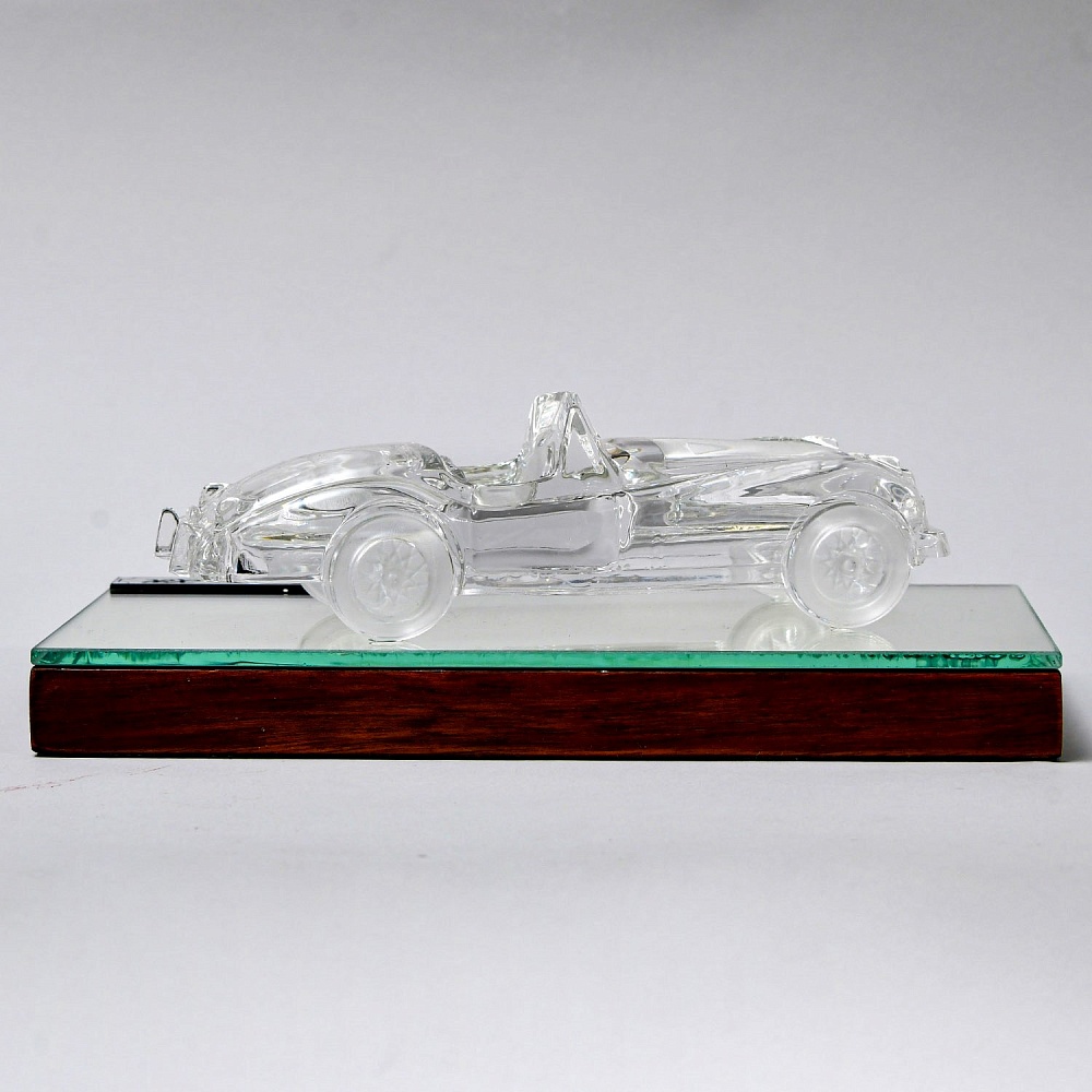 Коллекционная Хрустальная Модель «Автомобиль - Jaguar XK» Spiegelau Crystal Германия. 