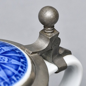 Коллекционная Пивная Кружка «Спуск Корабля на воду», фарфор, Berlin Design Германия -1980 год.