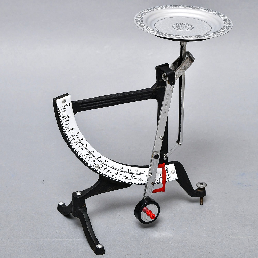 Винтажные Механические Почтовые Весы Повышенной точности до 500гр, Германия 50-е гг. 