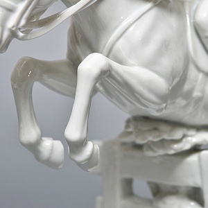 Коллекционная Фарфоровая статуэтка «Наездница. Женский Конкур», ROSENTHAL Германия, 1938 - 1948 годы.