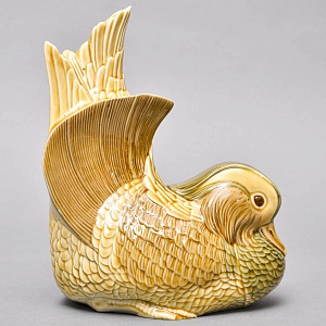 Коллекционная Фарфоровая статуэтка «Птица -Утка Мандаринка», Lladro Испания, 1970 - 1975 года.