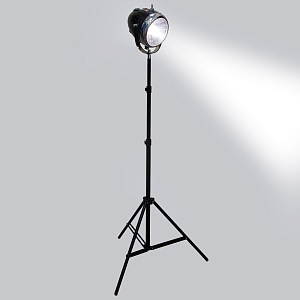 Дизайнерская Электрическая Лампа - Торшер - Светильник «Фара Мотоцикла ИЖ - СССР».