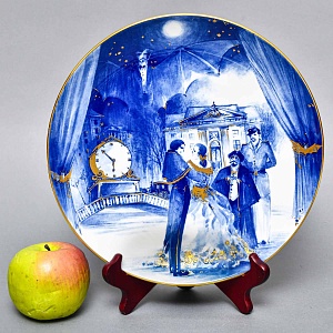  Коллекционная Фарфоровая Тарелка - Блюдо «Летучая мышь», MEISSEN Германия - 2007 год.