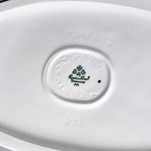 Коллекционная Фарфоровая статуэтка «Бегущие газели», ROSENTHAL Германия - 1936 год. 