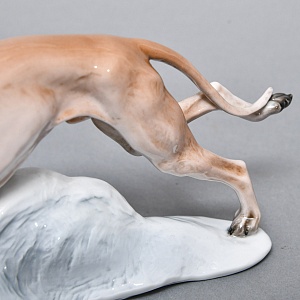 Коллекционная статуэтка Собаки - «Английские Борзые. Грейхаунды», Фарфор ROSENTHAL Германия. 