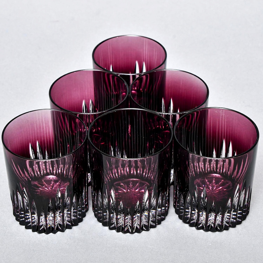 Набор - Хрустальные Стаканы «Barthmann» DOROTHEENHUTTE Германия 60 годы ХХ века.