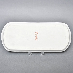 Набор для подачи и сервировки - 3 предмета, "Незабудки" Фарфор Haviland Франция, первая половина ХХ века.