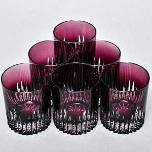 Набор - Хрустальные Стаканы «Barthmann» DOROTHEENHUTTE Германия 60 годы ХХ века.