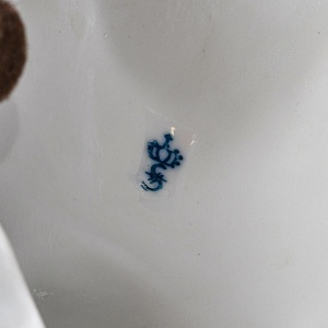 Антикварная Фарфоровая статуэтка «Старый Фриц. Король Пруссии Фридрих II на коне», SITZENDORF Германия.