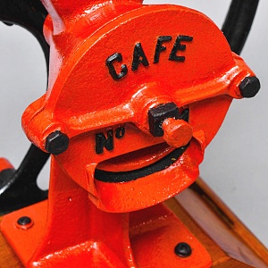 Большая Антикварная Чугунная Ручная Механическая Мельница - Кофемолка, Германия начало ХХ века. 