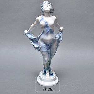 Антикварная Фарфоровая статуэтка Арт Деко «Невеста ветра», Rosenthal Германия, 1912 - 1914 годы. 