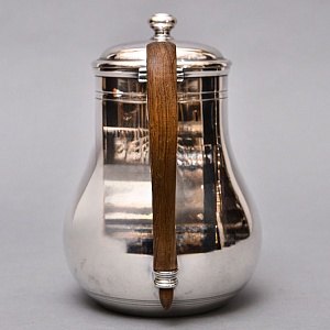 Винтажный Металлический Кофейник - Чайник на 1,2 л. Silverplated, Ercuis Франция, вторая половина ХХ века.
