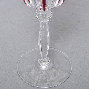 Редкость! Рубиновый Хрустальный Бокал для вина «Diana», NACHTMANN Германия, 60 -е годы ХХ века.