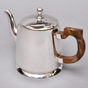 Винтажный Металлический Кофейник - Чайник на 1 л. Silverplated, Boulenger Франция, 50-е гг. 
