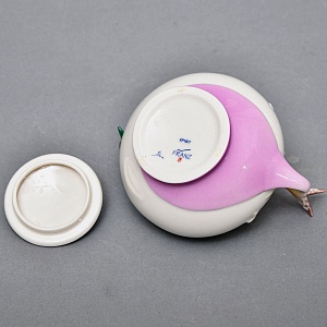 Авторский Фарфоровый Чайный сервиз «Бабочки и стрекозы» на 4 персоны, Franz Collection Тайвань.