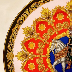 Коллекционная Тарелка - Блюдо «Король БАЛЬТАЗАР» Фарфор, VERSACE, Rosenthal Германия -1996 год.