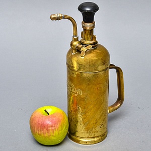 Редкость! Латунный Пульверизатор - Распылитель - Опрыскиватель, BERTANI Италия -50 гг.