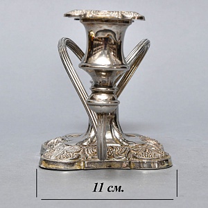 Пара Антикварных Канделябров Подсвечников Silverplated, SHEFFIELD Англия начало ХХ век.