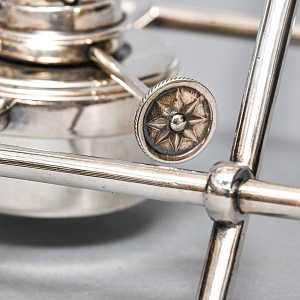 Старинная Бульотка - Чайник, GOLDSMITH & SILVERSMITH Сompany Ltd. Англия начало ХХ века.