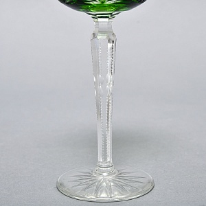 Два Бокала «Тет-а-Тет» серия «Jise» Цветной Хрусталь, Kunsthandwerk Bodenmais Германия, 60 гг.