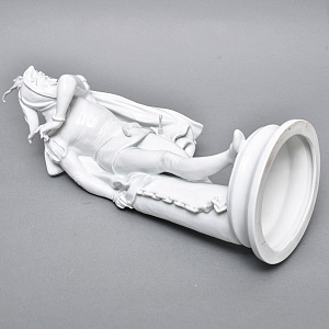  Редкая! Большая Фарфоровая статуэтка «МЕФИСТОФЕЛЬ», Scheibe-Alsbach Германия. 