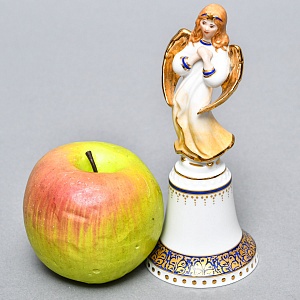 Коллекционный Фарфоровый Колокольчик «Рождественский Ангел», Hutschenreuter Германия - 2004 год.