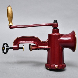 Старинная Ручная Механическая Мясорубка «SYSTEM AMERIC», США первая половина ХХ века.