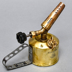 Винтажная Бензиновая Горелка - Паяльная Латунная Лампа, BARTHEL Германия -50 гг. 