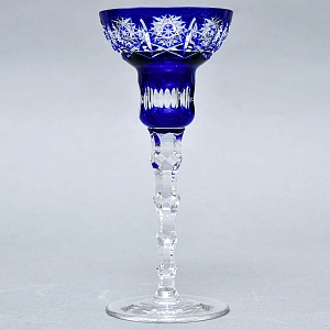 Элегантный Хрустальный Подсвечник на одну свечу, JOSKA BODENMAIS Германия, конец 60-х гг. 