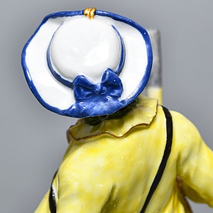 Антикварная Фарфоровая Статуэтка «Придворный садовник», Meissen, Германия, конец XIX — начало XX века.